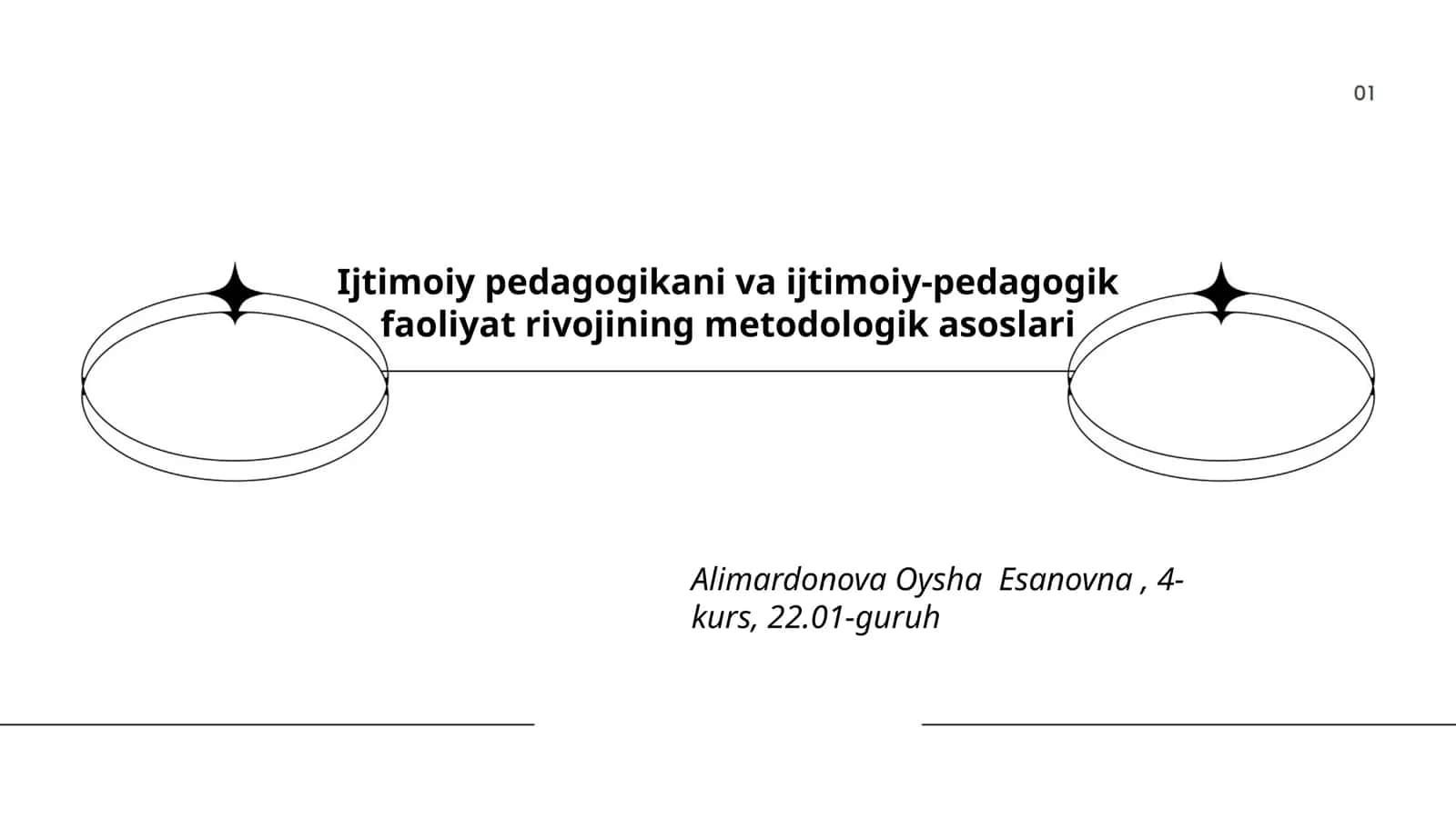 Ijtimoiy pedagogikani va ijtimoiy-pedagogik faoliyat rivojining metodologik asoslari