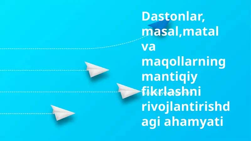 Rivoyatlar va topishmoqlar