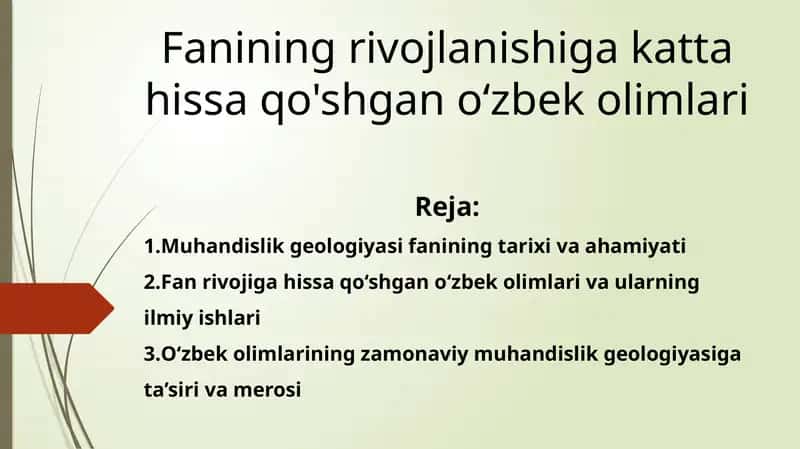Fanining rivojlanishiga katta hissa qo'shgan o‘zbek olimlari