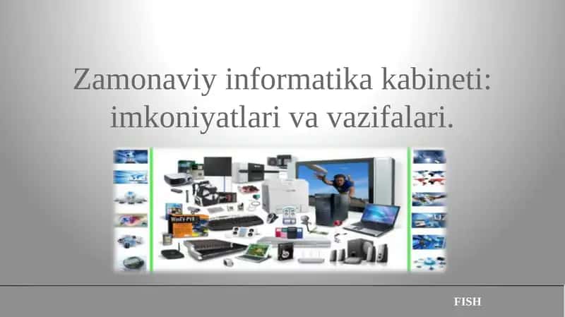 Zamonaviy informatika kabineti