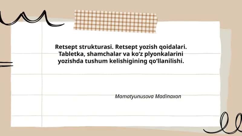 Retsept strukturasi