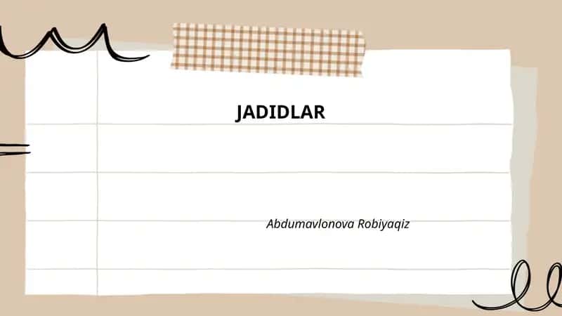 Jadidlar Harakati