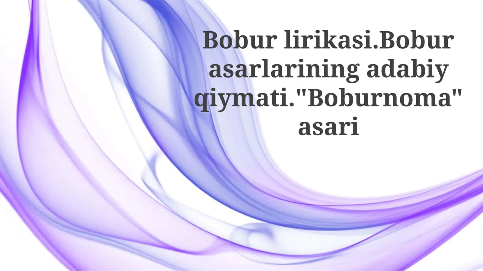 Boburnoma