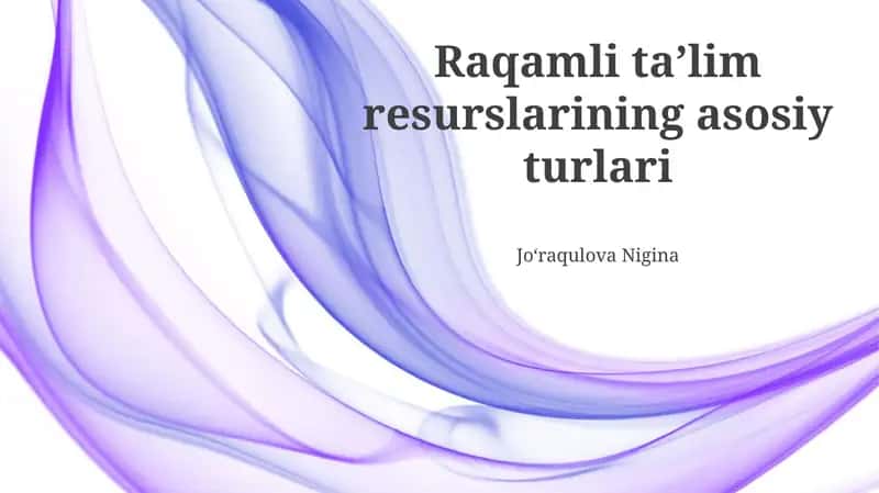 Onlayn Ta'lim Platformalari