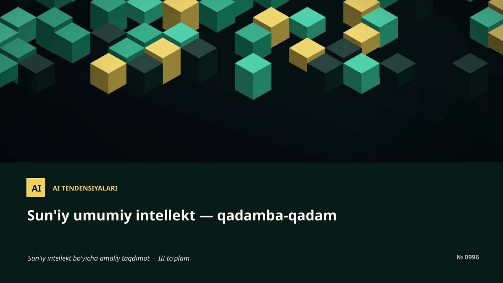 AI TENDENSIYALARI