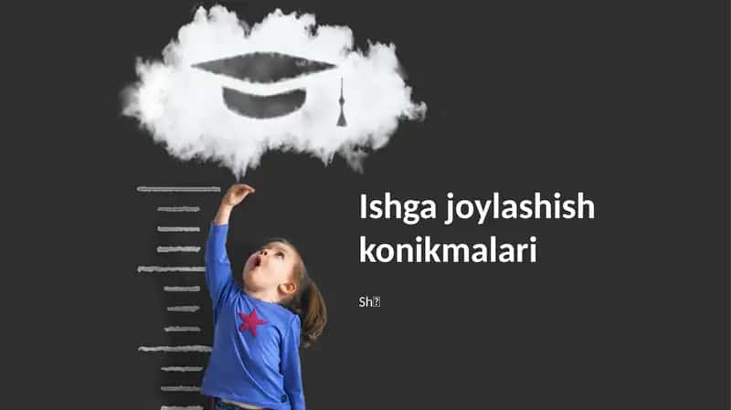 Ishga joylashish konikmalari