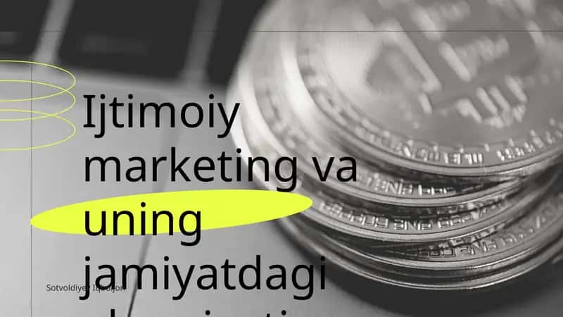 Ijtimoiy Marketing Tushunchasi