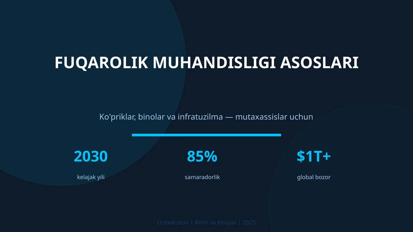 FUQAROLIK MUHANDISLIGI ASOSLARI