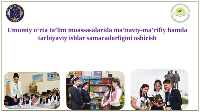 Ma’naviy-ma’rifiy ta'lim