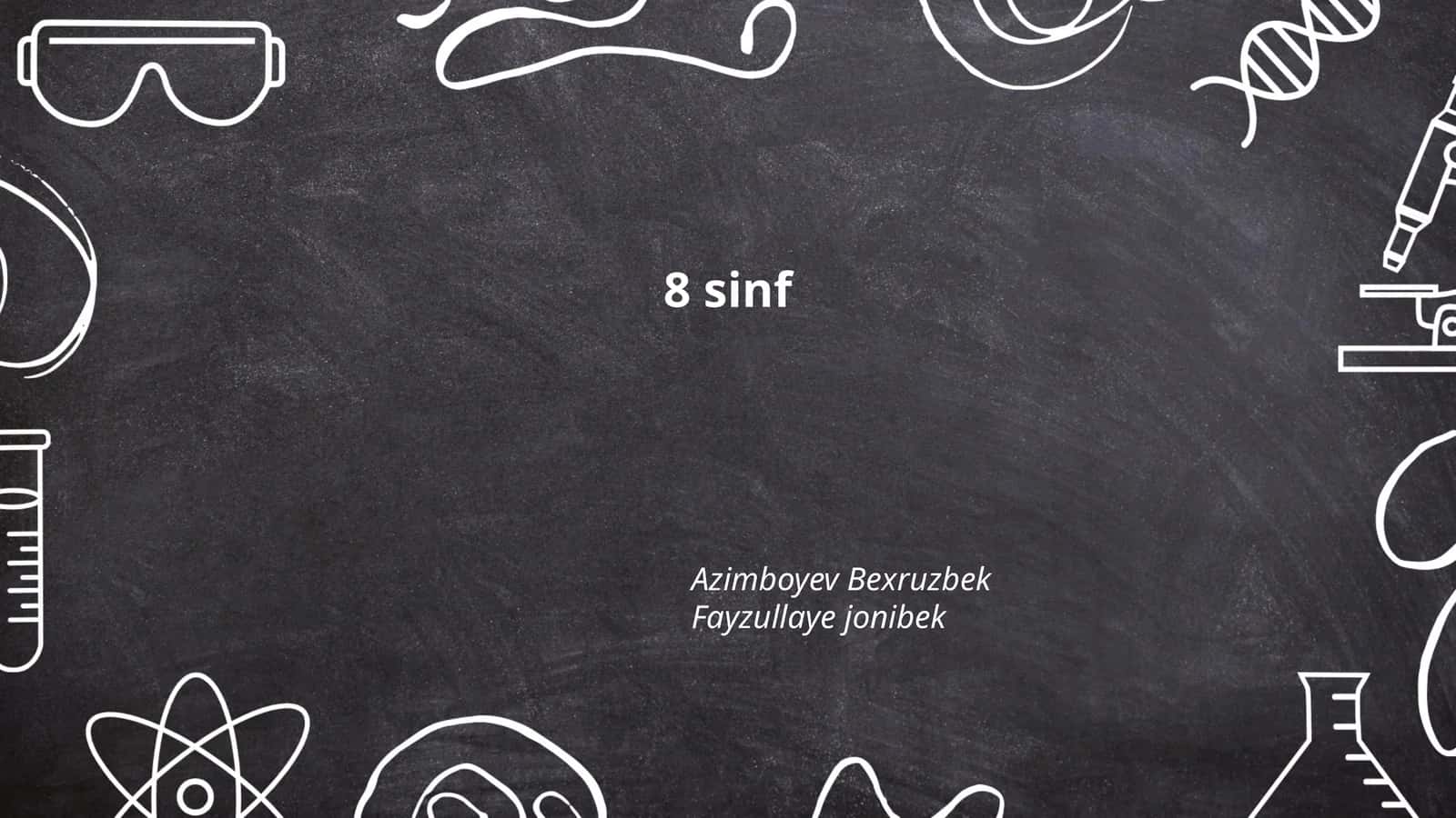 8-sinf matematika: Chiziqli tenglamalar va tengsizliklar