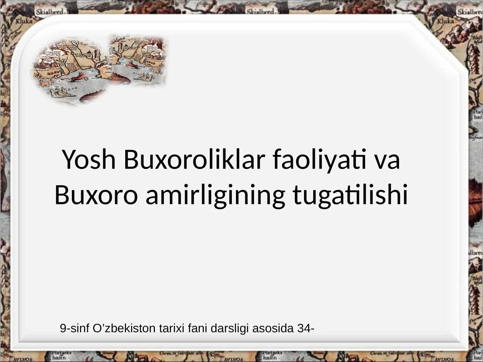 Yosh Buxoroliklar faoliyati va Buxoro amirligining tugatilishi