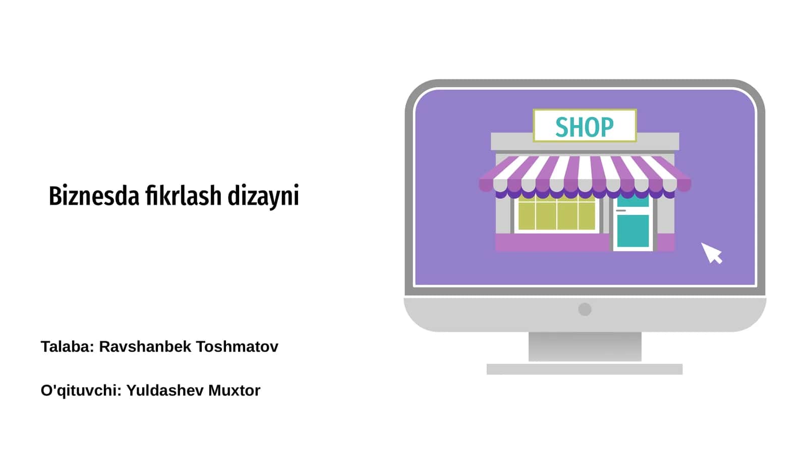 Biznesda fikrlash dizayni