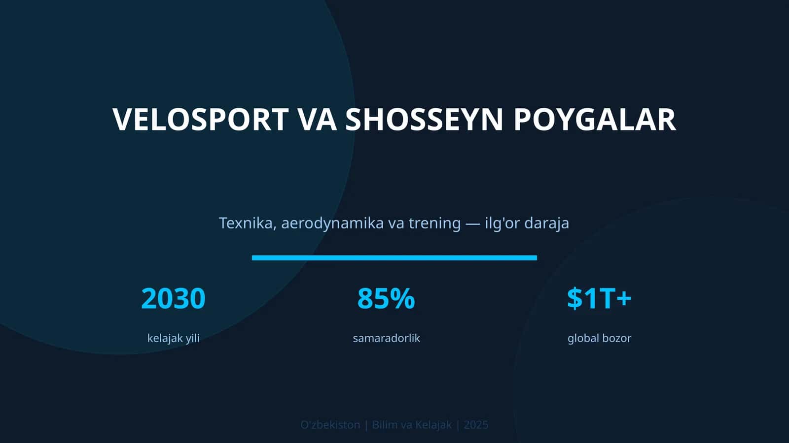 Velosport va shosseyn poygalar