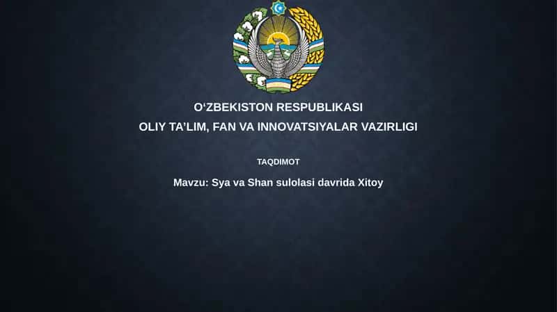 Xia va Shang sulolalari