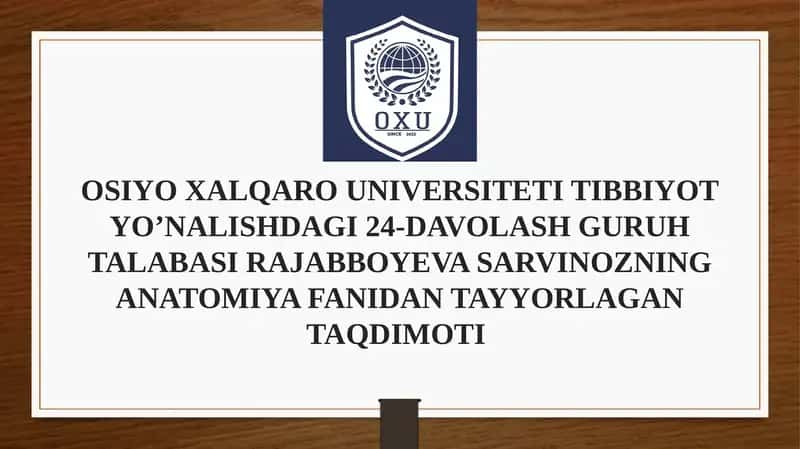 Gipotalamus o'zaklari va klinik ahamiyati