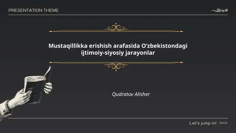 Mustaqillikka erishish arafasida O‘zbekistondagi ijtimoiy-siyosiy jarayonlar
