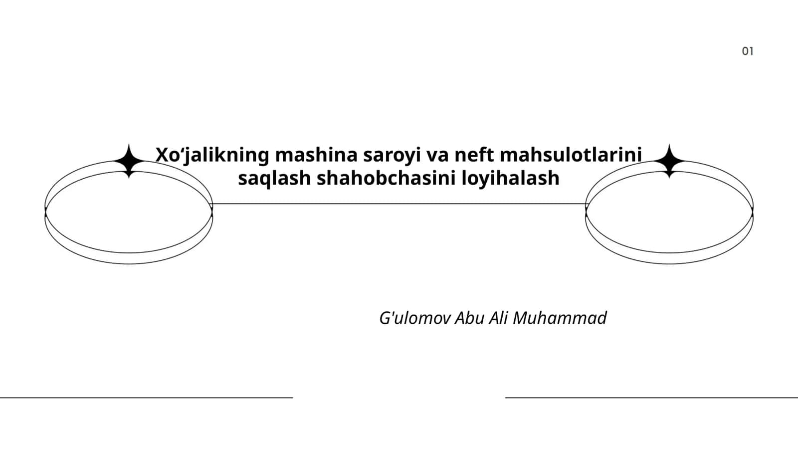 Xo‘jalikning mashina saroyi arxitekturasi