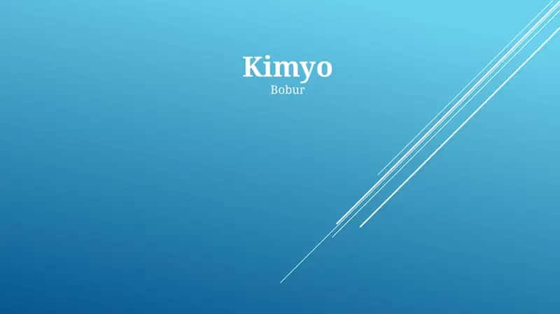 Kimyo