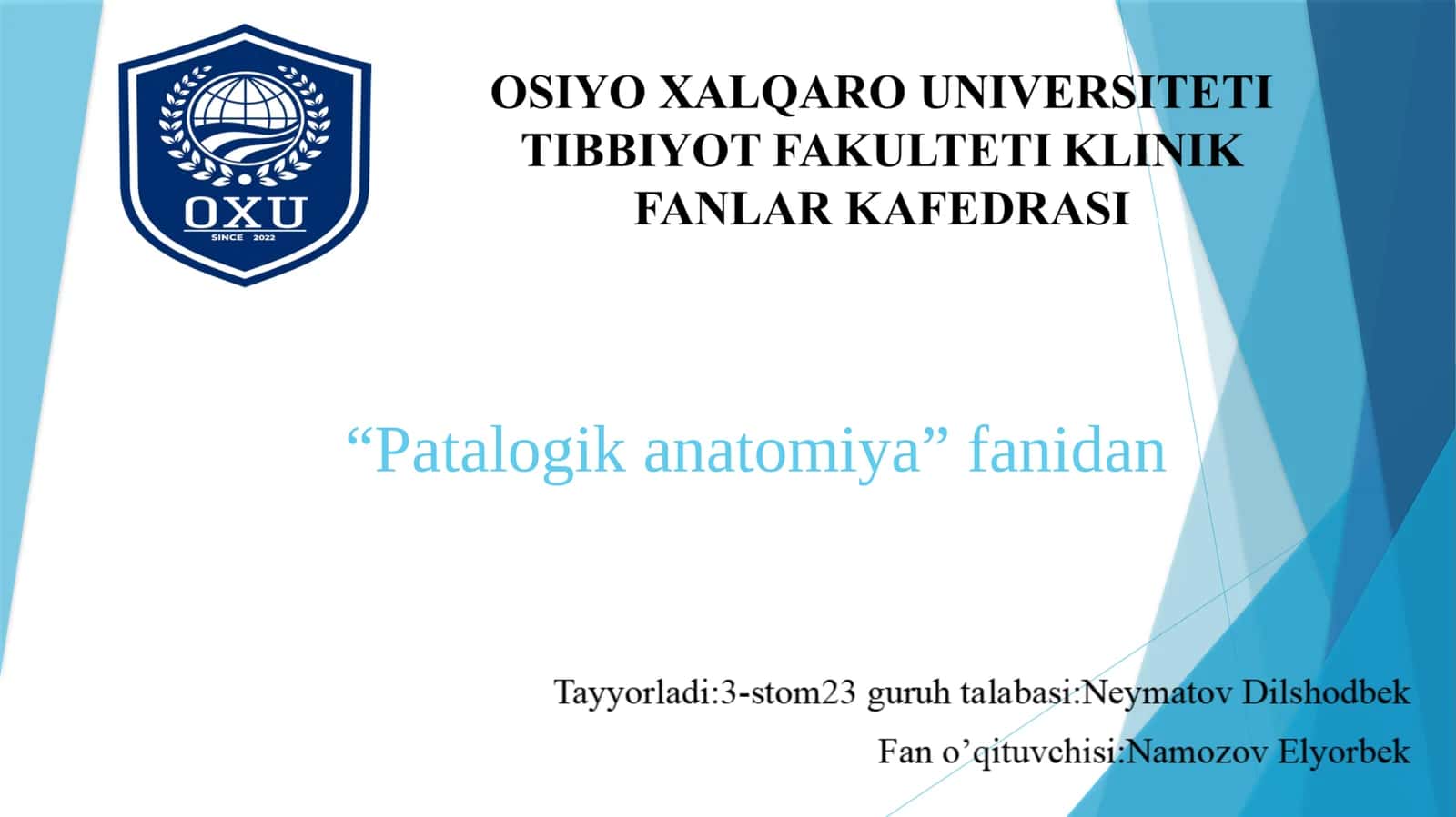 Marfan kasalligi.Oilaviy giperxolestirinemiya.