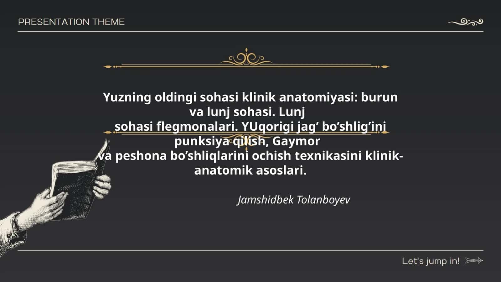 Yuzning oldingi sohasi klinik anatomiyasi: burun va lunj sohasi. Lunjsohasi flegmonalari