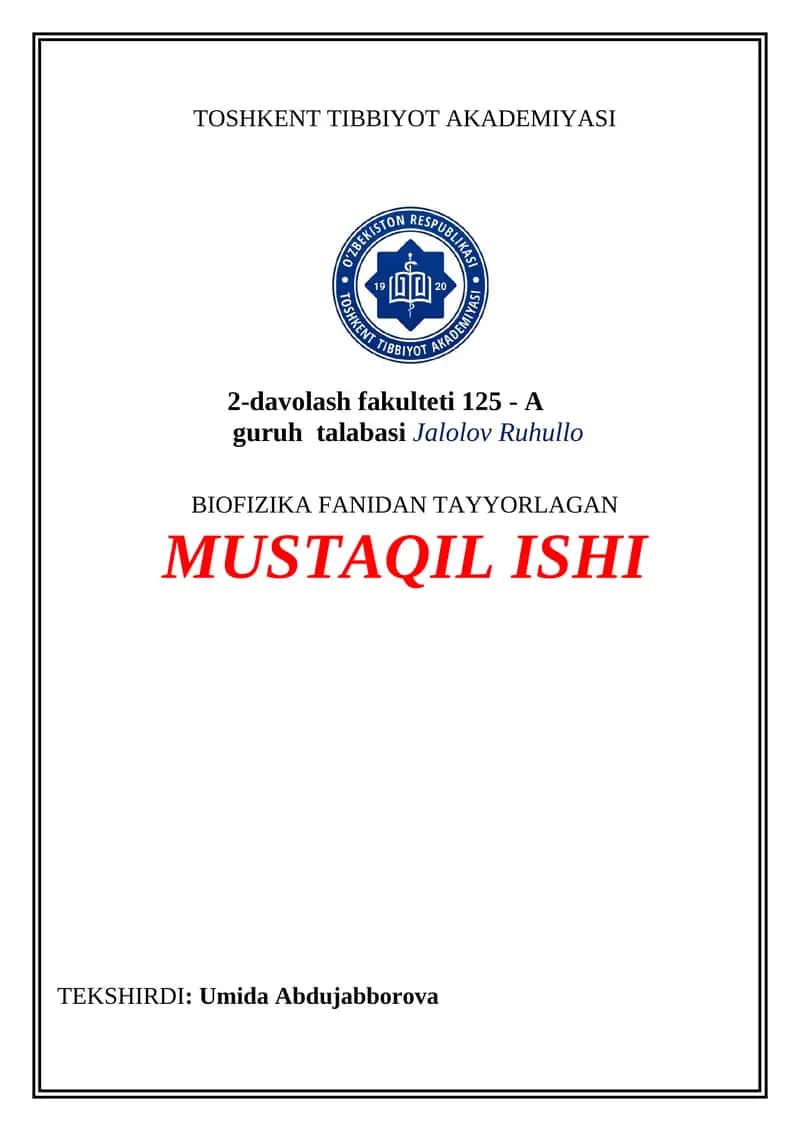 Avgust va Assman psixometrlarida namlikni aniqlash