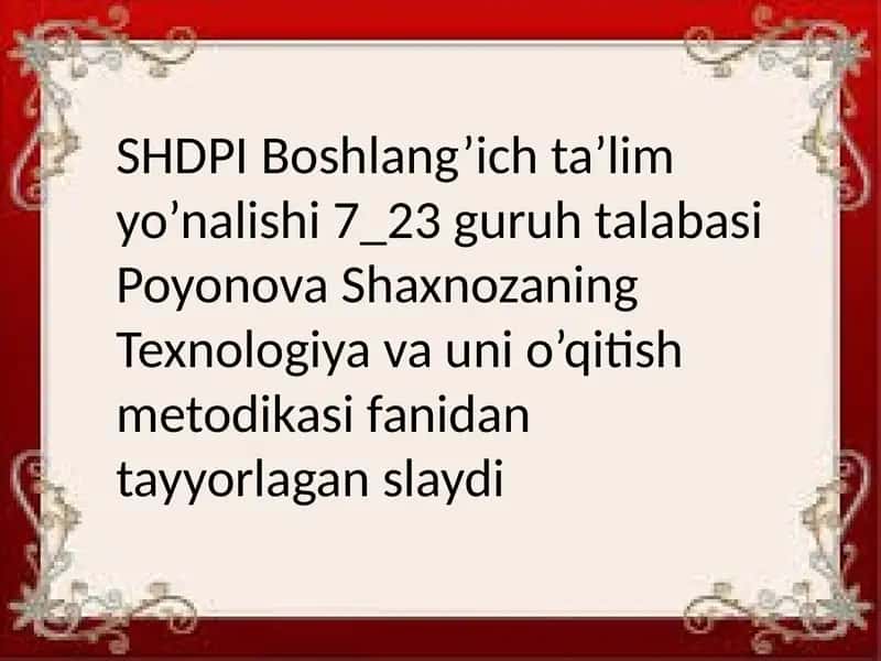 Plastilin Bilanishlash Darslari