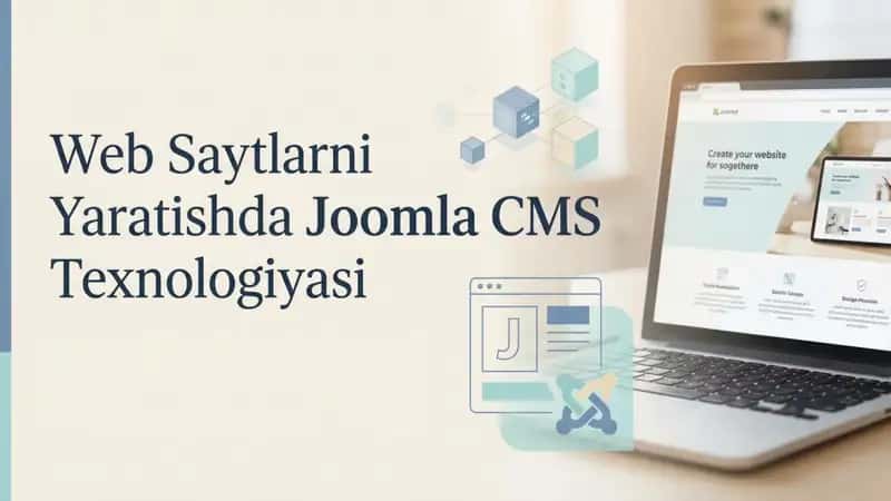 Web saytlarni yaratishda Joomla -CMS texnologiyasini qollash