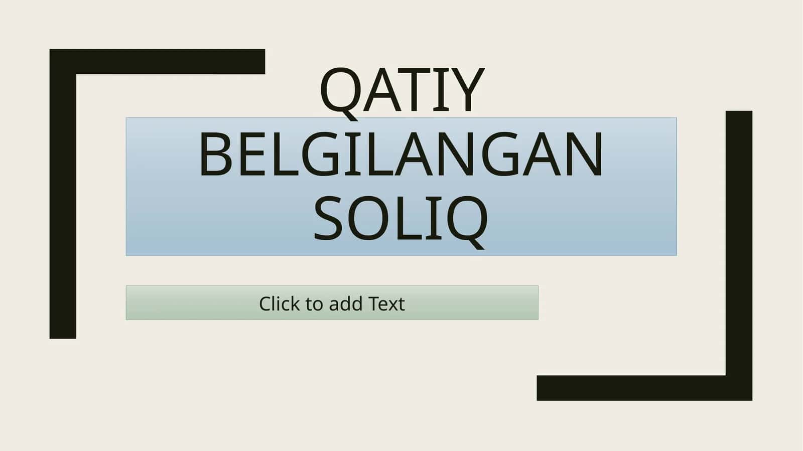 Qatiy belgilangan soliq