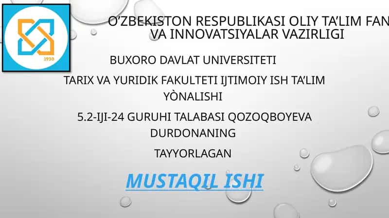O’zbekiston Respublikasi prezidenti ShavkatmiromonvichMirziyoyev