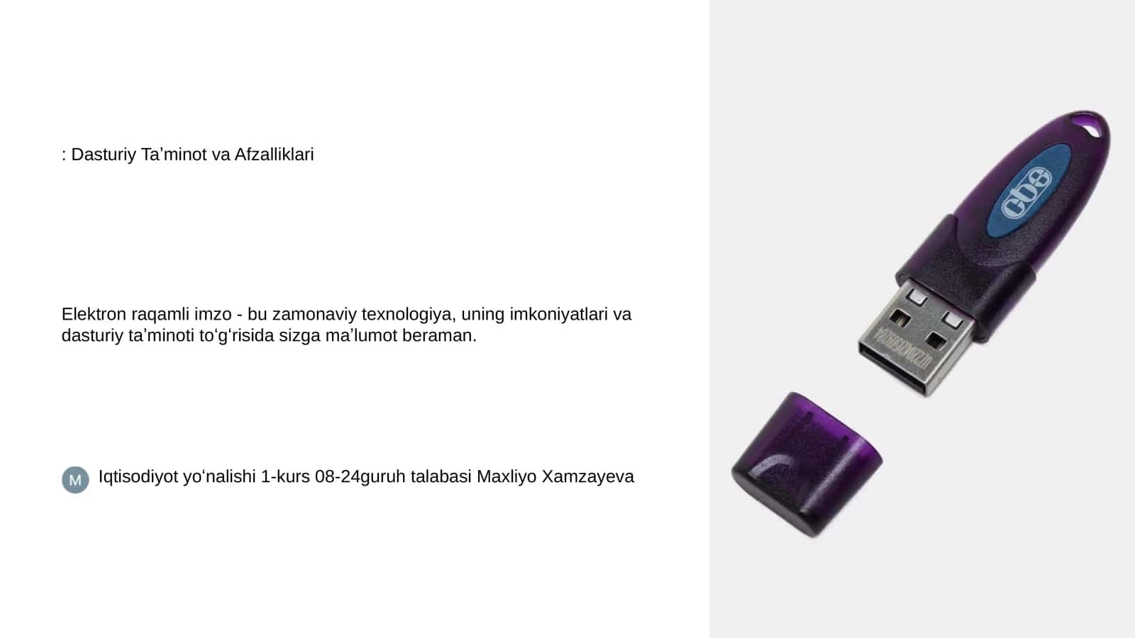 Elektron Raqamli Imzo
