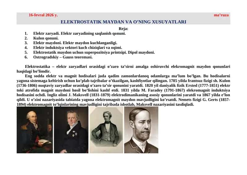 Elektrostatika