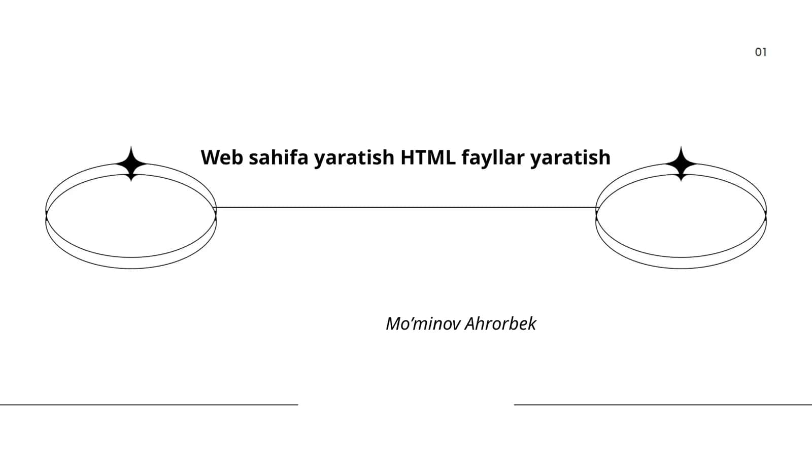 HTML asoslari