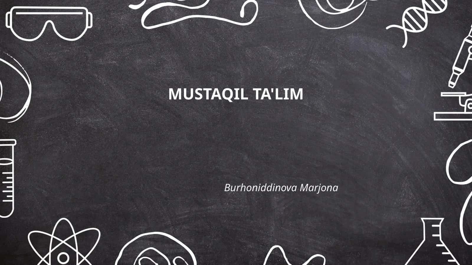 Mustaqil Ta'lim