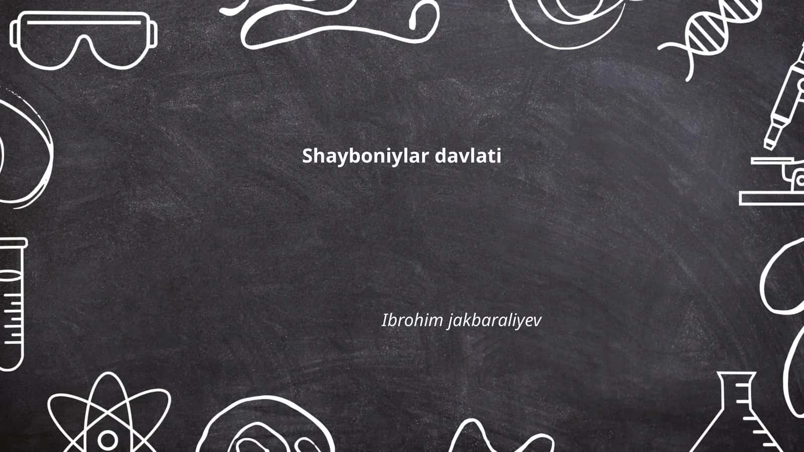Shayboniylar davlati