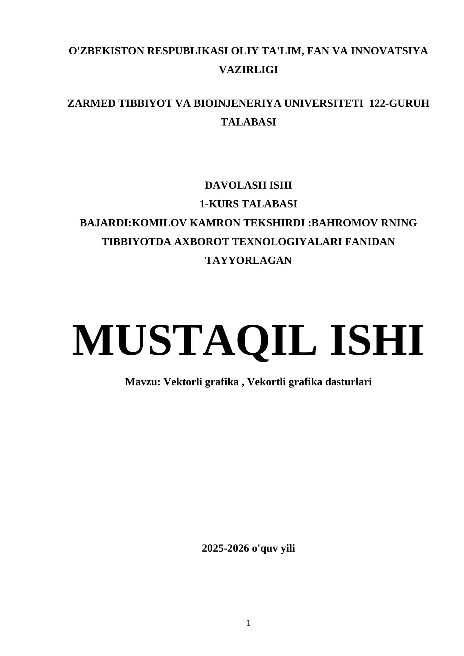 Vektorli grafika, Vekortli grafika dasturlari