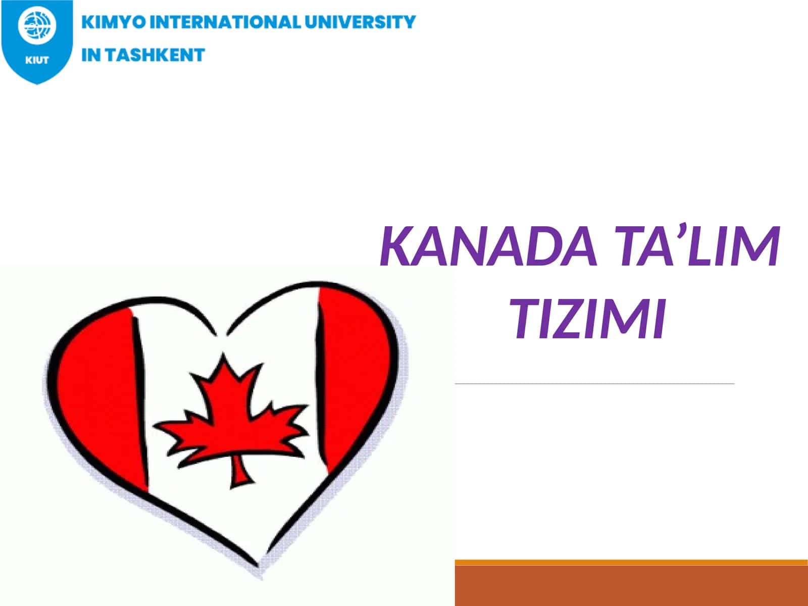 Kanadata’lim tizimi