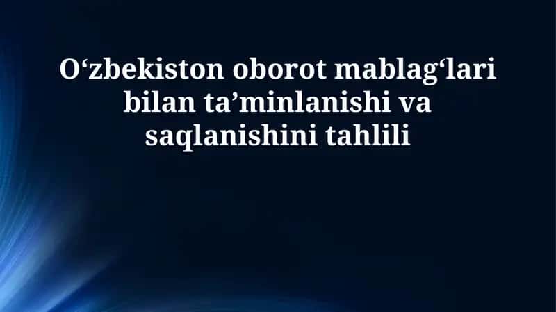Ishchi kapitalining nazariy asoslari va O'zbekiston iqtisodiyoti xususiyatlari