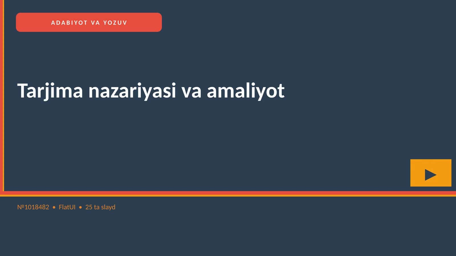 Tarjima nazariyasi va amaliyot