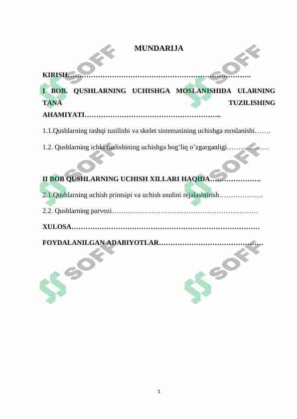 Qushlarning uchishga moslanish belgilari , uchish xillari
