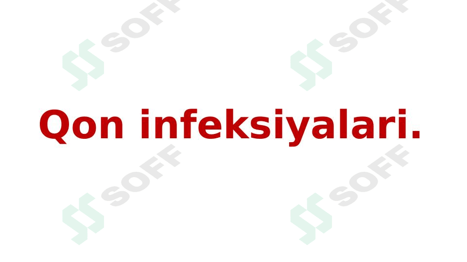 Qon infeksiyalari
