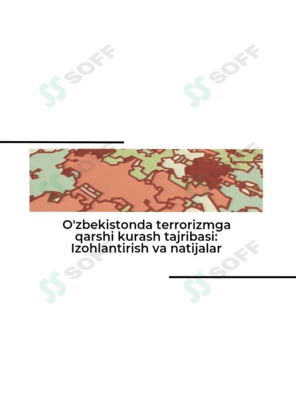 Ozbekistonda Terrorizmga qarshi kurash