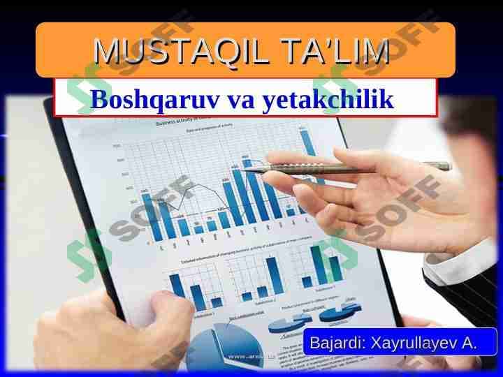 Boshqaruv va yetakchilik