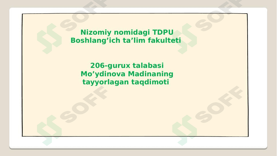 Ta’lim mazmuni. Ta’lim mazmuni tushunchasining umumiy xususiyatlari