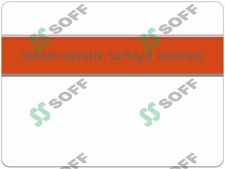 Tabiat estetik tarbiya vositasi {taqdimotppt}