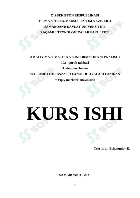 O’quv markazi