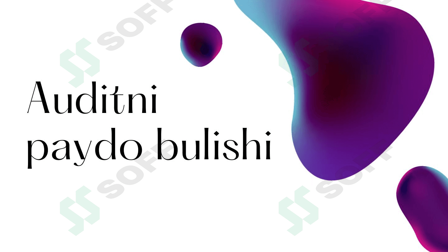 Auditni paydo bulishi