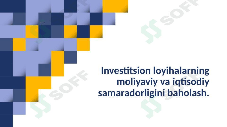 Investitsiya samaradorligi
