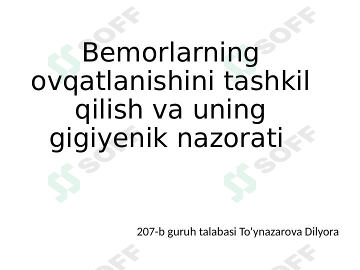 Gigiyena 5-parhez stoli