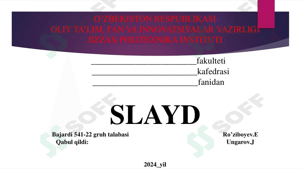 Standartlarni joriy etish tartibi