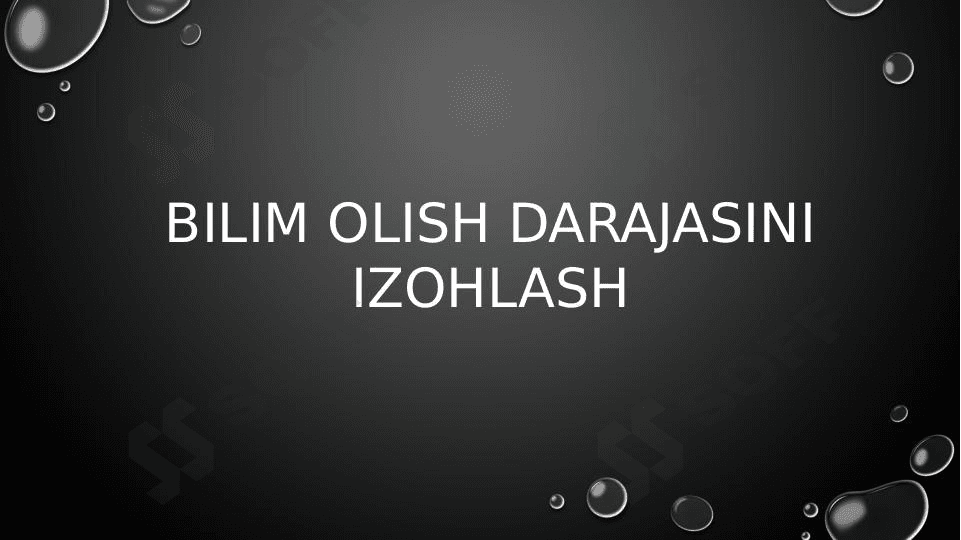 Oliy nerv faoliyati haqida tushuncha